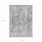 Homeroots 5' X 8' Charcoal Oriental Washable Indoor Outdoor Area Rug 607591 - alternate 5