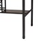 Baxton Studio Vintner Industrial Brown and Black Pub Table with Built-In Wine Cage 256-5386-5387-ZORO - alternate 3