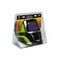 Forney Velocity Series ADF Welding Helmet, 3-Point Ratchet Harness Headgear, UV/IR Lens, Black/Green 55732 - alternate 6