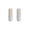 Bulbrite 35-Watt Equivalent T4 Dimmable Double-Contact Bayonet LED Light Bulb Warm White Light, 2PK 861541 - alternate 1