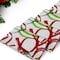 Homeroots Set of Four Green and Red 100% Cotton 21" X 12" Washcloth Set, 4PK 571902 - alternate 4