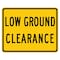 Sign Solutions Usa Traffic Sign, 30 in Width, Aluminum Sign, Horizontal Rectangle DUS06DFY3024W10-5P - alternate 1
