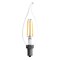 Sylvania TruWave Series LED Bulb, Bent Tip Lamp, 25 W Equivalent, Candelabra E12 Lamp Base, Dimmable, PK2 42097 - alternate 1