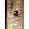 Architectural Mailboxes Designer Locking Wall-Mount, Black w/Brushed Brass DVKGB00AM - alternate 3
