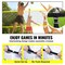 Vevor Outdoor Portable Volleyball Net System Adjustable Height Poles Carry Bag JH-201 - alternate 4