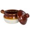 Elama 4 Piece Long Handle 15 Ounce French Onion Soup Bowl with Lid ELM-LHFOSB - alternate 2
