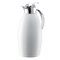 Service Ideas Nicollet Series 1.5-Liter Stainless Vacuum Insulated Carafe with Push Button Lid in Radiant White NIC15BSPBWH - alternate 1
