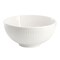 Elama Kate 16 Piece Textured Trim Double Bowl Porcelain Dinnerware Set in White ELM-KATE16 - alternate 6