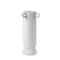 Homeroots 16" Off White Cylinder Ceramic Table Vase With Handles 608366 - alternate 1