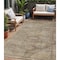 Homeroots 5' X 8' Brown And Taupe Aztec Washable Indoor Outdoor Area Rug 615543 - alternate 1