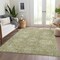 Homeroots 3' X 5' Sage And Green Damask Washable Indoor Outdoor Area Rug 603749 - alternate 4