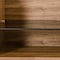 Homeroots 95in Brown And White Enclosed Storage TV Stand 473297 - alternate 3