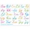 Ashley Productions Smart Poly PosterMat Pals Space Savers, 13'' x 9-1/2'', Traditional Cursive, 10PK 97008 - alternate 2