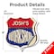 Signmission Josh's Workshop, 6 inch X 6 inch, Vinyl Decal, 2PK SHI-D-2PACK-6-489-JOSH - alternate 2