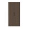 Manhattan Comfort Rivington 38in Bookcase Cabinet in Walnut BC004-BR - alternate 4