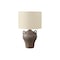 Monarch Specialties Lighting, 22"h, Table Lamp, Brown Ceramic, Beige Shade, Transitional I 9883 - alternate 1