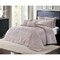 Homeroots Blush Queen Polyester 220 Thread Count Washable Down Comforter Set 528992 - alternate 1