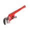 Ridgid 18" Heavy-Duty End Pipe Wrench, 2-1/2" Pipe Capacity, Red 31075 - alternate 1