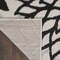 Homeroots 4' X 6' Black And White Floral Indoor Outdoor Area Rug 546647 - alternate 3