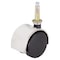 Prosource Caster, 2 in Dia Wheel, 2 in W Wheel, Nylon Wheel, Black, 75 lb, Steel Housing Material JC-F13-PS - alternate 1