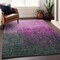 Homeroots 3' X 5' Blush And Dark Gray Ombre Washable Indoor Outdoor Area Rug 602857 - alternate 4