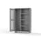 Strong Hold Extra Heavy Duty Ventilated (Diamond) Janitorial Storage Cabinet 46-V-BC-243-L - alternate 2