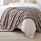 Lavish Home Sherpa Fleece Throw Blanket for Couch, Gray, 50 inx 60 in 67-THROW-GRY - alternate 5