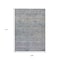 Homeroots 9' X 12' Plum And Silver Oriental Washable Indoor Outdoor Area Rug 631135 - alternate 4