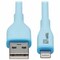 Eaton EATON USB-A To Lightning Sync/charge Antibacterial Cable M/m, Ultra M100AB-006-S-LB - alternate 1