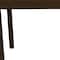 Homeroots 48" Coffee Solid Wood Dining Table 548859 - alternate 3
