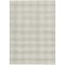 Homeroots 5' X 8' Ivory And Beige Plaid Washable Indoor Outdoor Area Rug 595488 - alternate 5