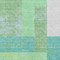 Homeroots 5' X 8' Sage Mint Green Teal Blue And Ivory Geometric Washable Indoor Outdoor Area Rug 612383 - alternate 2