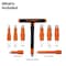 Klein Tools Insulated T-Handle and Hex Bit Set, 9-Piece 47120INS - alternate 2