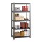 Iron Horse 3200 Riveted Steel Shelving 5-Shelf Unit, 18D x 36W x 72H, GunGray/Black 20996 - alternate 6