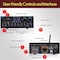 Pyle Wireless Bluetooth Streaming Amplifier, 200W Multi Channel Home Audio Receiver with Hi Def in/Out PDA99BU - alternate 2
