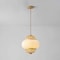 Vidalite Hikari 1-Light Pendant with Woven Bamboo & White Fabric Shade, Adjustable Hanging Height CE1009197 - alternate 3