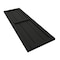 Ekena Millwork True Fit PVC, Three Board Framed Board-n-Batten Shutters, Black, 16 1/8W x 42H, PR TFP101BF16X042BL - alternate 7