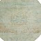 Homeroots 8' Sage And Copper Round Medallion Washable Indoor Outdoor Area Rug 615736 - alternate 5