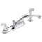 Delta Foundations Two Handle Kitchen Faucet with Spray B2410LF - alternate 1