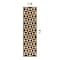 World Rug Gallery Geometric Diamond Washable Non Slip Runner Rug 2 ft x 8 ft Natural WR74NATURAL2X8 - alternate 4