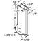 Prime-Line Prime-Line 1-1/2 in. D X 1.75 in. L Aluminum/Nylon Mirror Door Roller Assembly 1 pk N 6599 - alternate 2