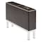 Osp Home Furnishings Wall Street  Charging Center Console, Espresso WST51P-E34 - alternate 1