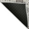 Homeroots 8' Ivory Brown And Gray Round Floral Washable Indoor Outdoor Area Rug 605427 - alternate 5