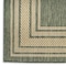 Homeroots 5' X 7' Green Geometric Indoor Outdoor Area Rug 572771 - alternate 5