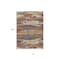 Homeroots 10' X 14' Orange Green And Gold Abstract Washable Indoor Outdoor Area Rug 612544 - alternate 5