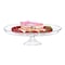 Smarty Had A Party 11.6" Clear Medium Round Plastic Cake Stands (12 Cake Stands), 12PK CS115C-CASE - alternate 6