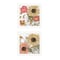 Homeroots Set Of Two Earth to Petals 2 White Framed Print Wall Art, 2PK 408076 - alternate 1