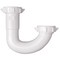 Do It Best 1-1/2'' White Plastic J-Bend with Reducer Washer DIB20661 - alternate 2