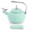 Martha Stewart 1.5 Quart Enamel on Steel Tea Kettle in Martha Blue 130620.02R - alternate 3