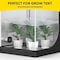 Ipower 3' x 3' Grow Room Trellis Netting for 47inx47in Room, Heavy-Duty Elastic Plant Net with Hook GLPSUPNET3ELASTIC - alternate 3